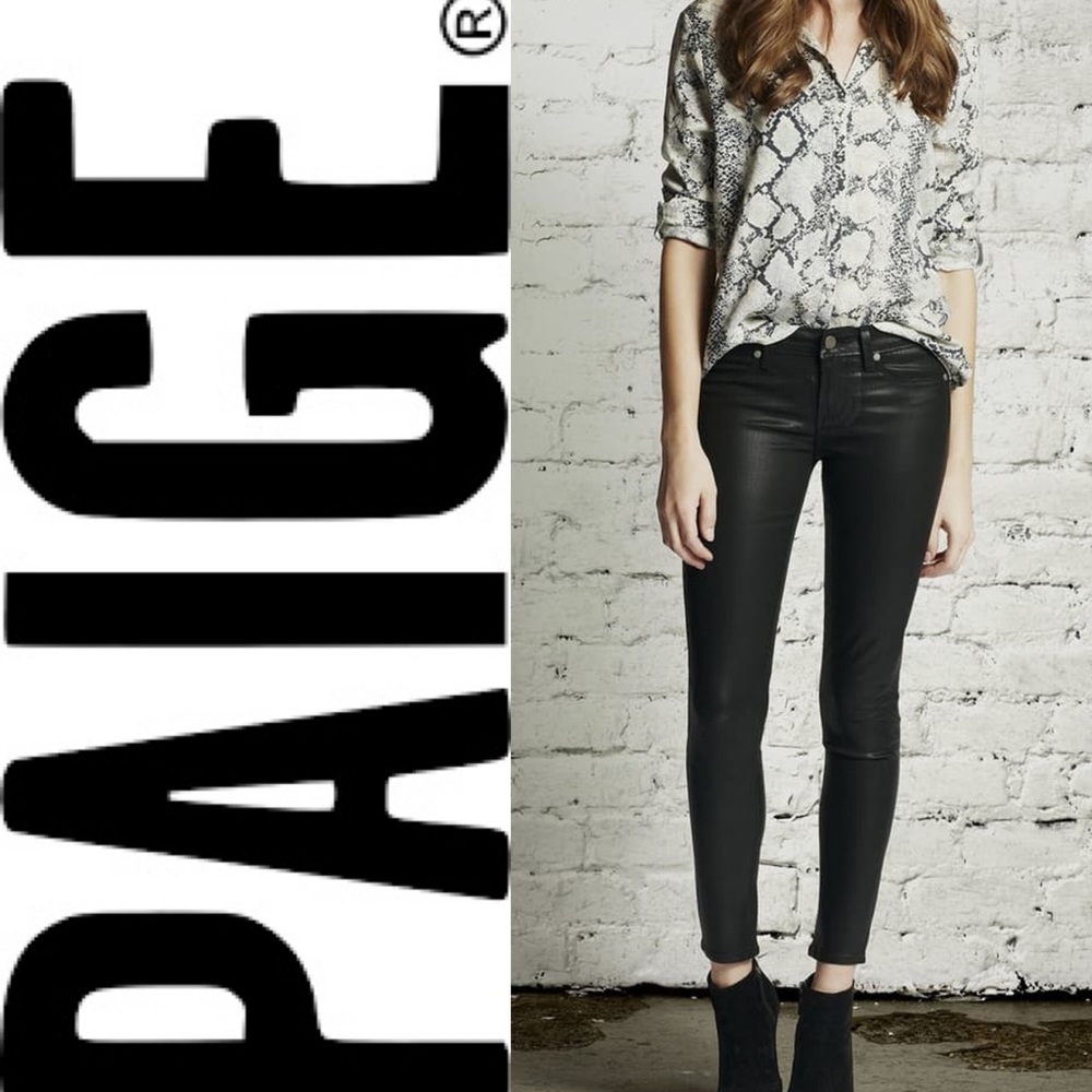 Paige Verdugo Ankle Black Silk